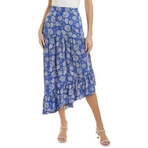 Vince Camuto womens Asymmetric Batik Skirt
